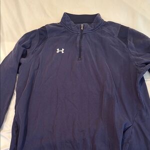 Under Armour Blue Performance Jacket Lightweight Moisture-Wicking